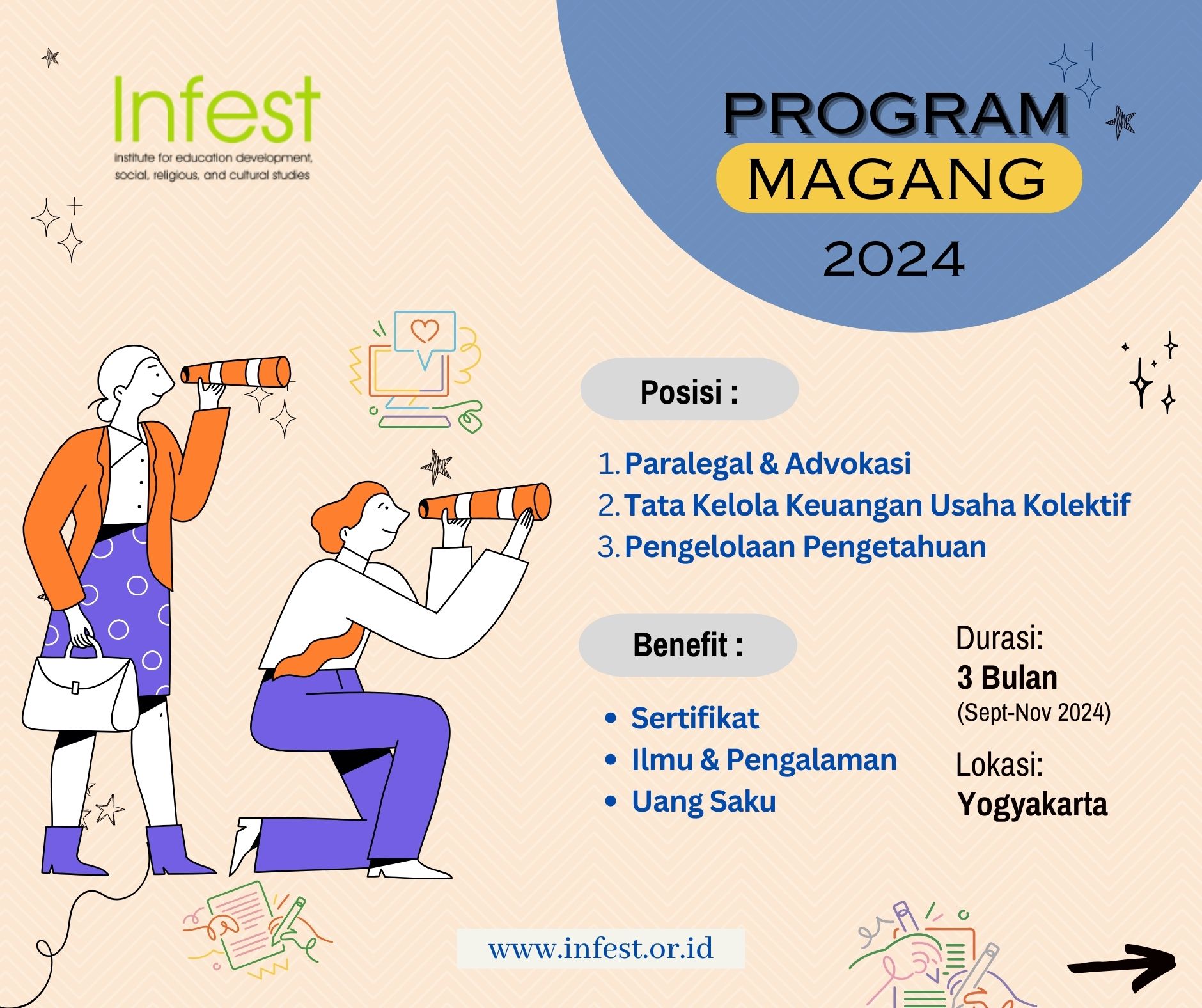 Program Magang Yayasan INFEST 2024